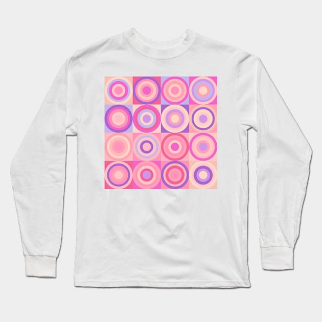 Pink  Lollipop Long Sleeve T-Shirt by marina63